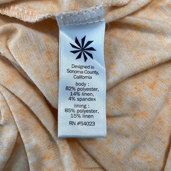 Athleta Vida Dress Tigerlily Orange Size L - Picture 7 of 7